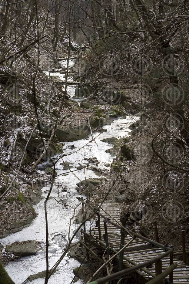 Rettenbachklamm im Winter