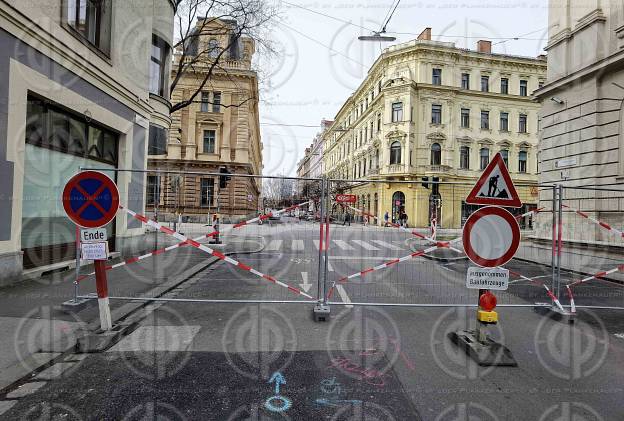 Sperre der Neutorgasse in Graz ab 06.03.2023