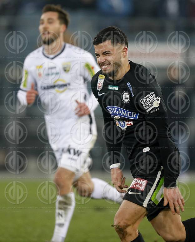 SK Sturm vs. SCR Altach (1:0) am 10.12.2023