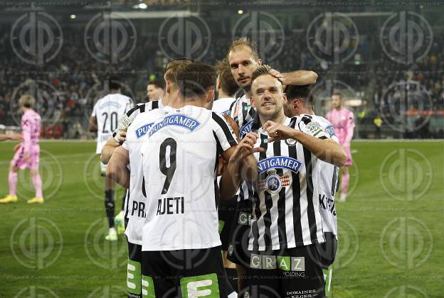 Fußball SK Sturm vs. ÖFB Cup Sturm Graz  vs. LASK Linz (1:0) am 06.04.2023