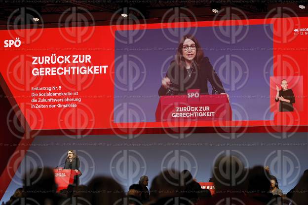 46. Bundesparteitag der SPÖ in Graz am 11.11.2023