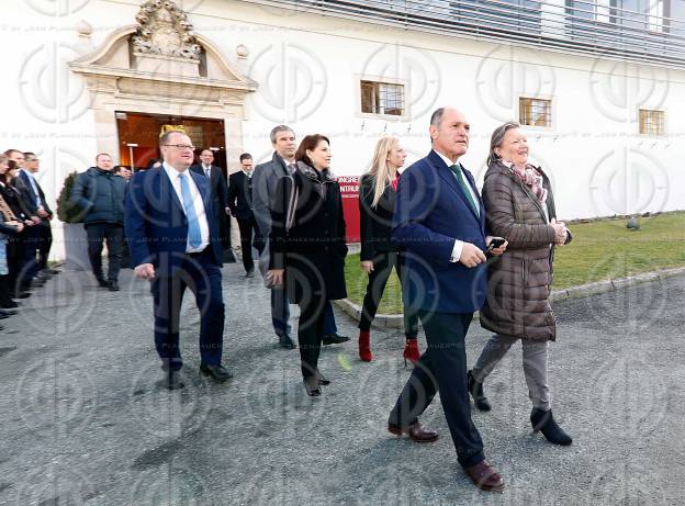 Regierungsklausur im Schloss Seggau/Stmk.