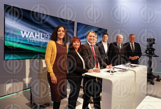 ORF TV Live-Diskussion Landtagswahl Steiermark 2019