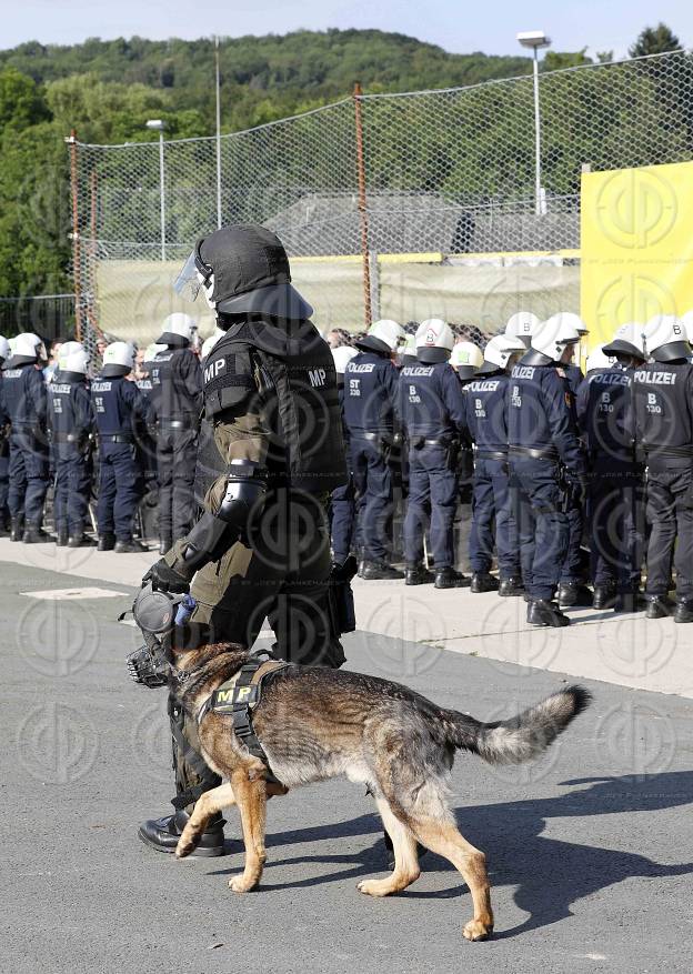 Grenzschutz-Uebung ProBorders in Spielfeld