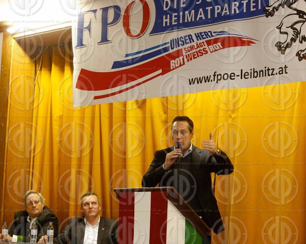 Buergerstammtisch in Spielfeld mit HC Strache