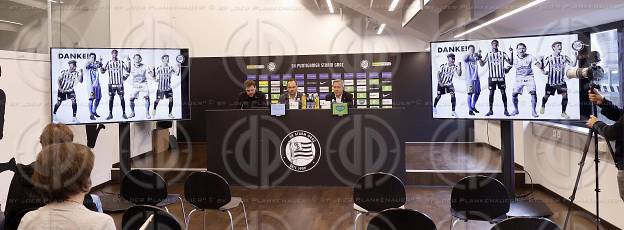 SK Sturm Pressekonferenz am 03.10.2022