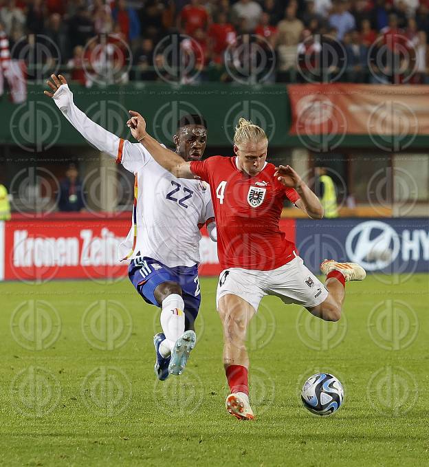 EQ Österreich vs. Belgien (2:3) am 13.10.2023