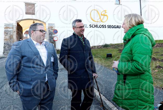 Regierungsklausur im Schloss Seggau/Stmk.