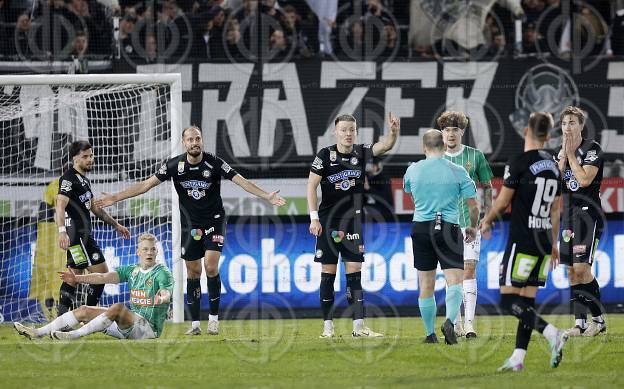 SK Sturm vs. SK Rapid (1:1) am 18.02.2024