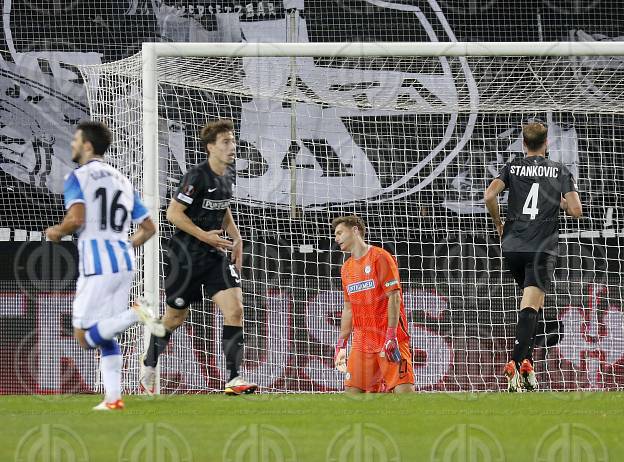 UEL-Gruppe B SK Sturm vs. Real Sociedad (0:1) am 21.10.2021