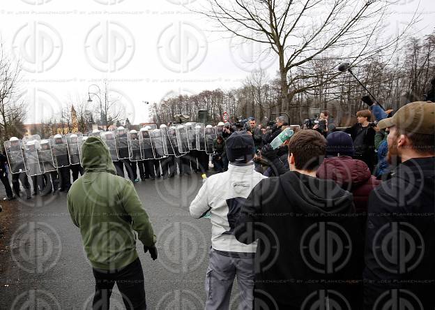 Demo Zusammenwirken der Einsatzkraefte