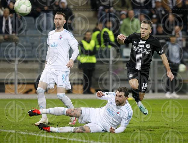 Conference League SK Sturm vs. Slovan Bratislava (4:1) am 15.02.