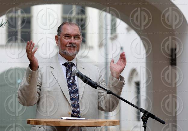 Reformjubilaeumsausstellung Ein Hammerschlag