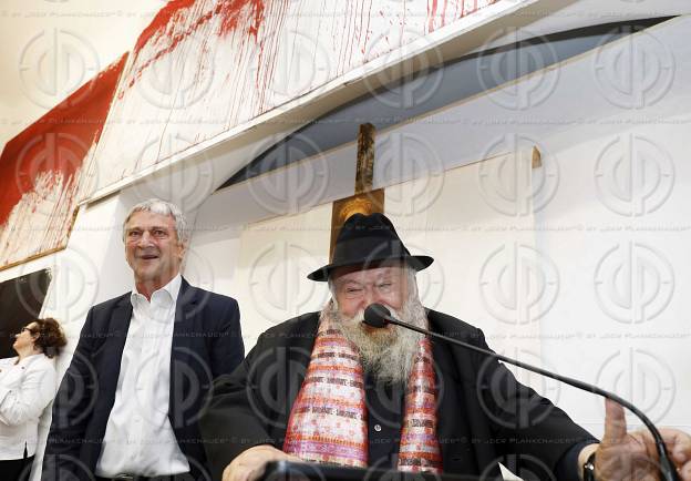 Fruehschoppen mit Hermann NITSCH