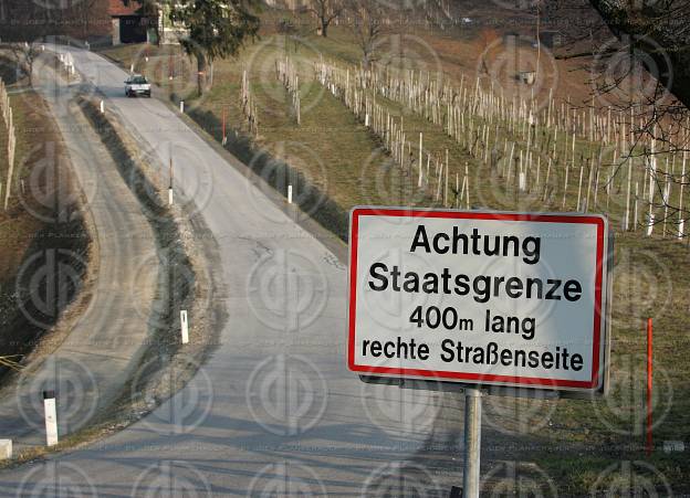 Staatsgrenze zu Slowenien