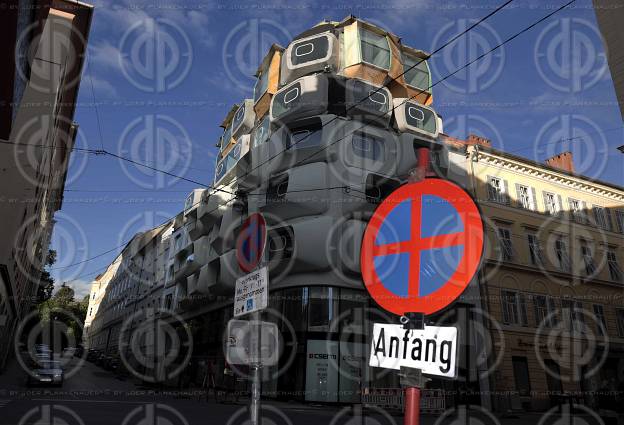 Haus mit Glupschaugen in Graz