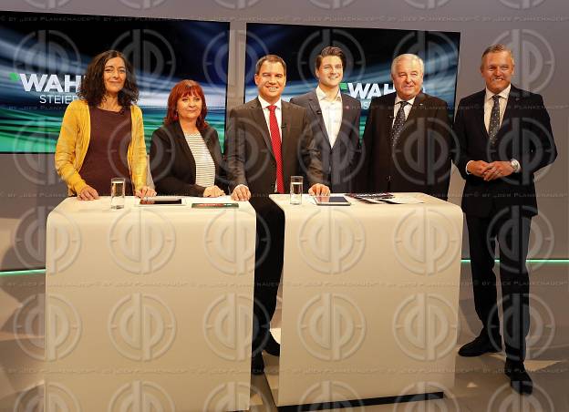 ORF TV Live-Diskussion Landtagswahl Steiermark 2019