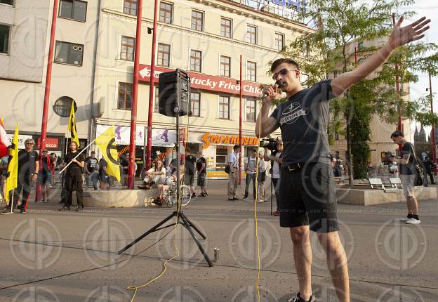 Demo der Identitaeren 27.07.2016