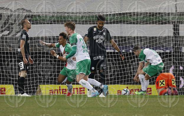 SK Sturm vs. Rapid Wien (2:2) am 20.02.2022