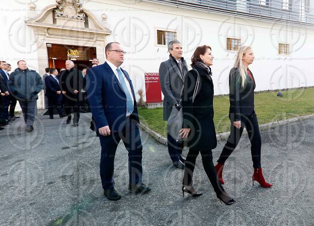 Regierungsklausur im Schloss Seggau/Stmk.