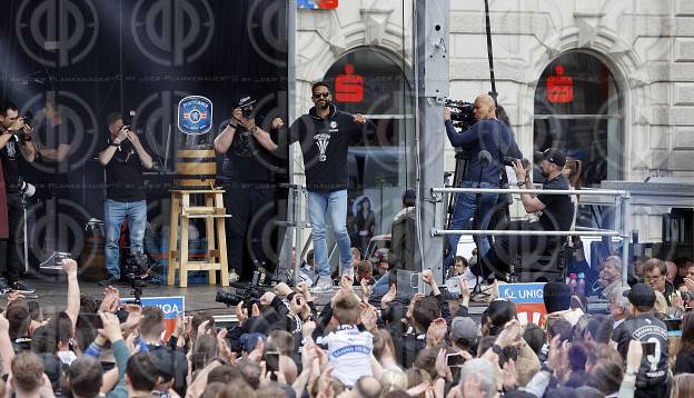 SK Sturm Cupsiegerfeier am Hauptplatz  am 01.05..2023