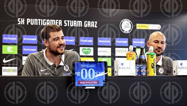 SK Sturm Pressekonferenz am 21.07.2022