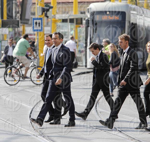 BK Kern fährt mit Grazer Strassenbahn