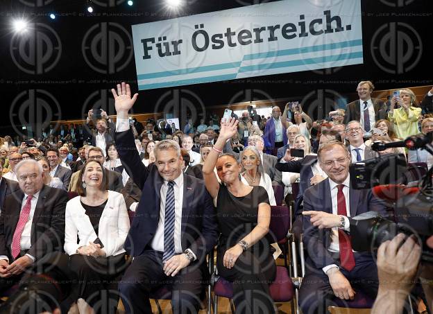 Ao Bundesparteitag der ÖVP in Graz am 14.05.2022