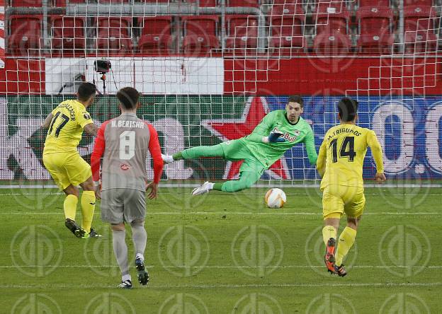 Europa League FC Salzburg vs. Villareal CF (0:2) am 18.02.2021