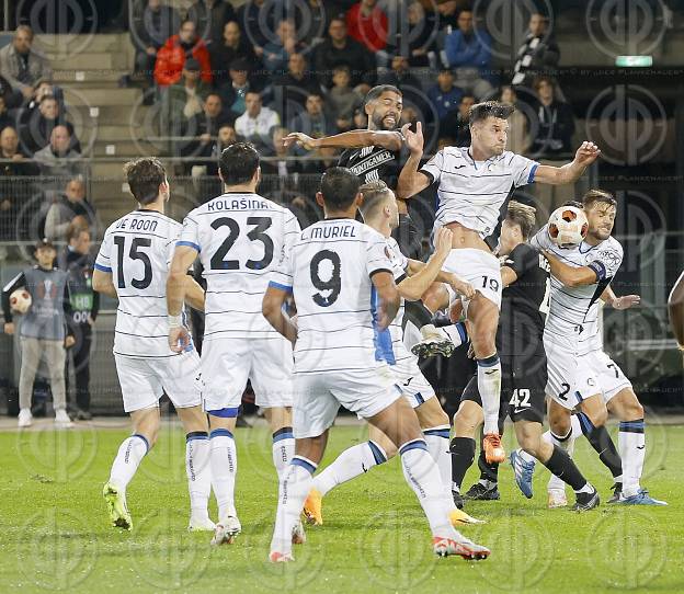 EL SK Sturm vs. Atalanta Bergamo (2:2) am 26.10.2023