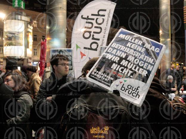 Demo gegen den Opernball 2017