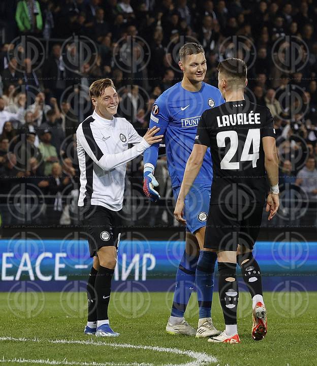 EL SK Sturm vs. Atalanta Bergamo (2:2) am 26.10.2023