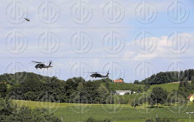 Grenzschutz-Uebung ProBorders in Spielfeld