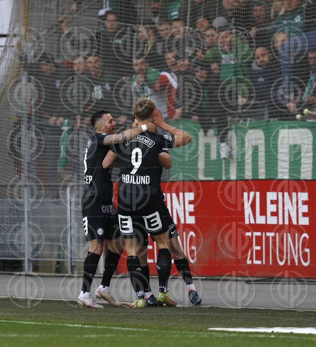 SK Sturm vs. Rapid Wien (2:2) am 20.02.2022