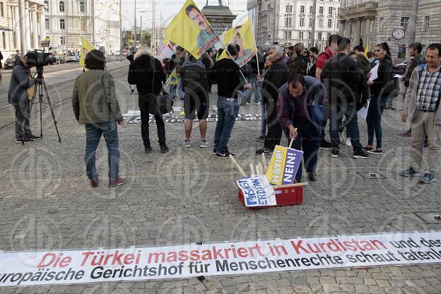 Demo Stimmenmanipulierung in der Tuerkei