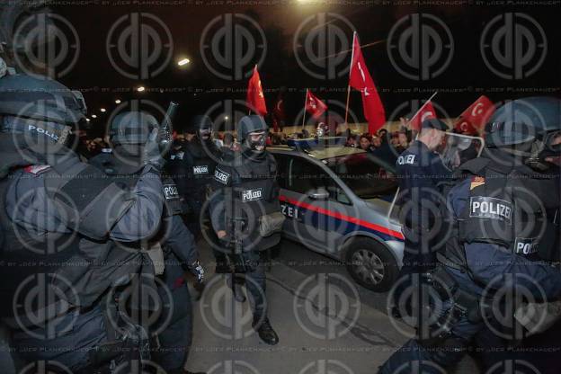 Militaerputsch Tuerkei - Demo in Wien