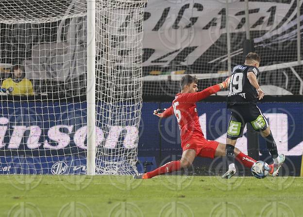 SK Sturm vs. SK Rapid (1:1) am 18.02.2024