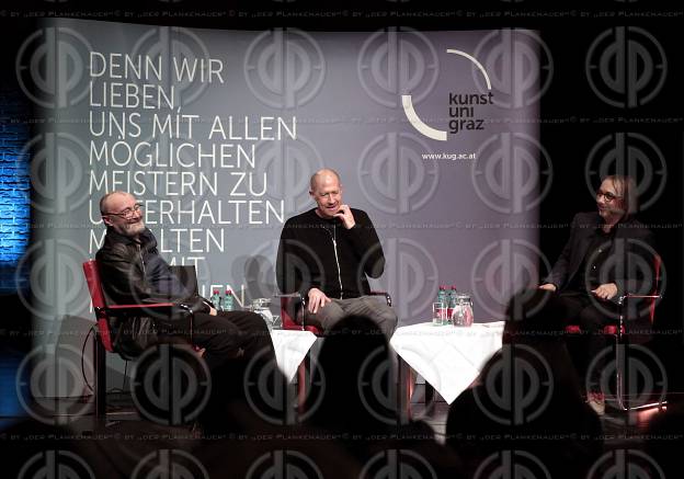 Round Table mit Phil Collins an der KUG