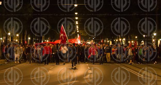 Militaerputsch Tuerkei - Demo in Wien