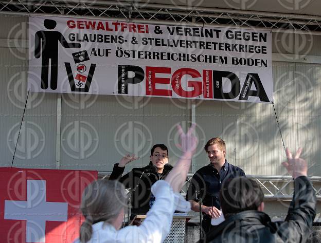 PEGIDA Demo und Gegendemo NO PEGIDA