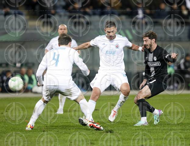 Conference League SK Sturm vs. Slovan Bratislava (4:1) am 15.02.