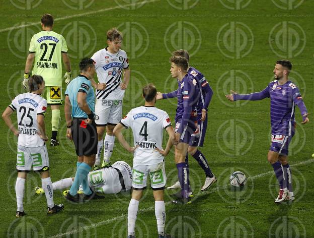 SK Sturm vs. FK Austria Wien (2:1) am 14.03.2021