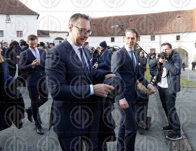 Regierungsklausur im Schloss Seggau/Stmk.