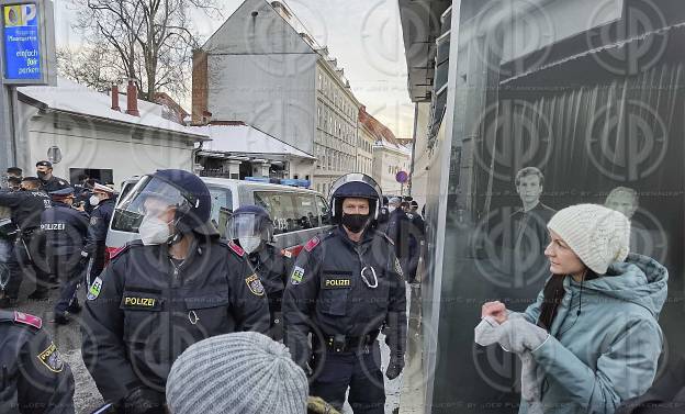 Demo Keine Impfplicht in Graz am 12.12.2021