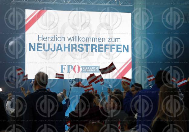 Neujahrstreffen der FPÖ in Oberwart