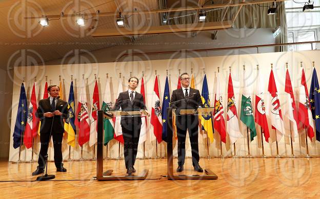 Regierungsklausur im Schloss Seggau/Stmk.