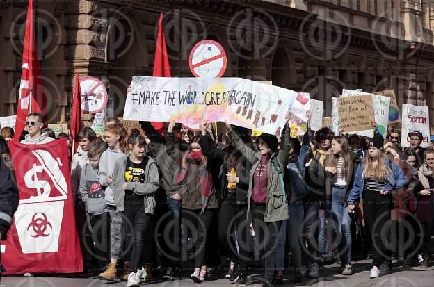 Protestdemo fürs Klima - Graz