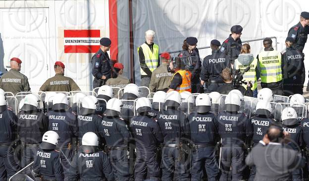 Grenzschutz-Uebung ProBorders in Spielfeld