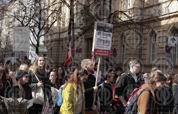 Protestdemo fürs Klima - Graz