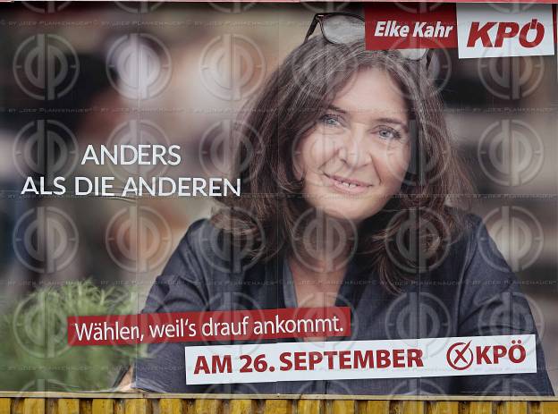 GR-Wahl 2021 Graz - Wahlplakate